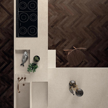 Напольные решения для компактных кухонь